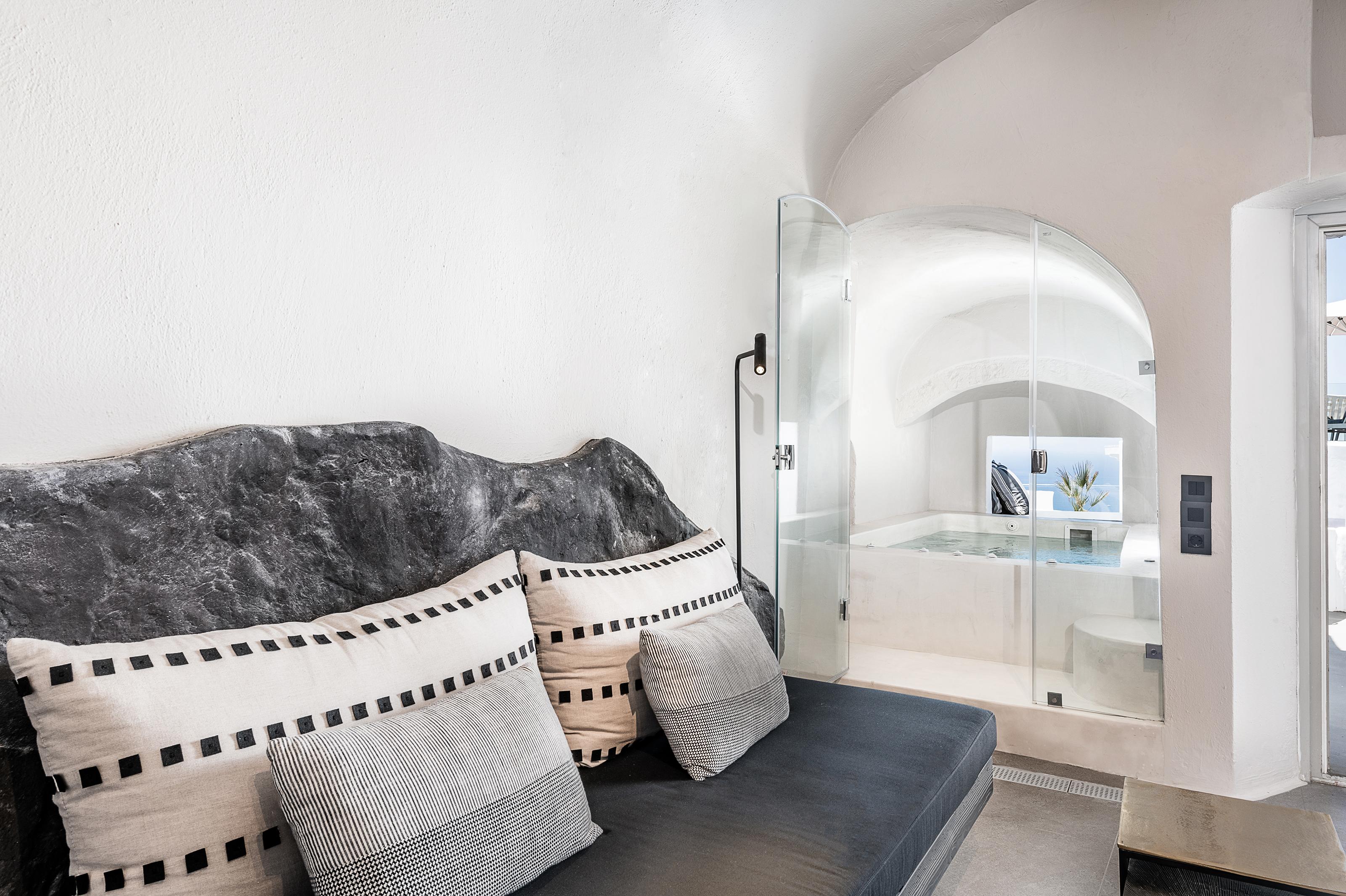 On The Rocks - Small Luxury Hotels Of The World (Adults Only) Imerovigli  Ngoại thất bức ảnh