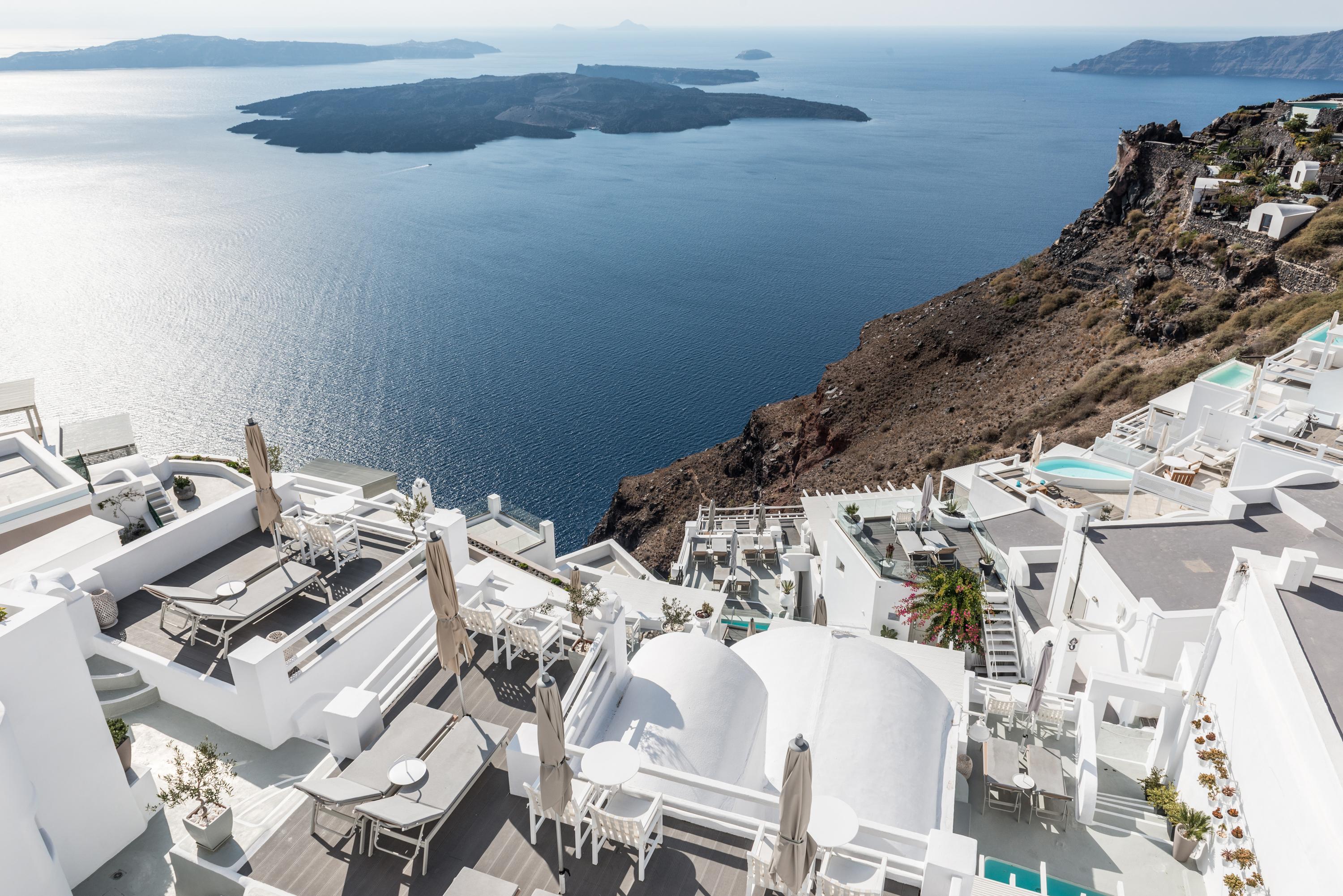 On The Rocks - Small Luxury Hotels Of The World (Adults Only) Imerovigli  Ngoại thất bức ảnh
