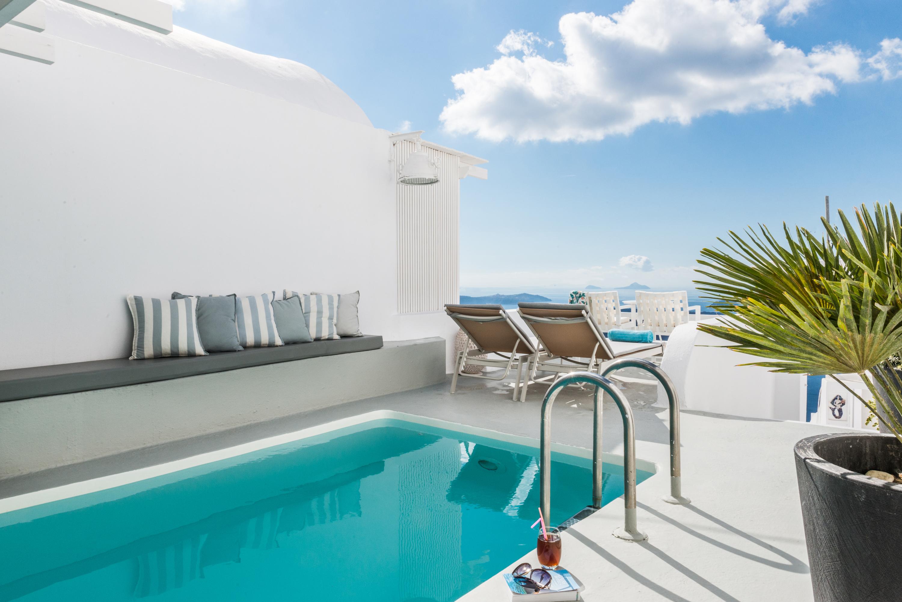 On The Rocks - Small Luxury Hotels Of The World (Adults Only) Imerovigli  Ngoại thất bức ảnh