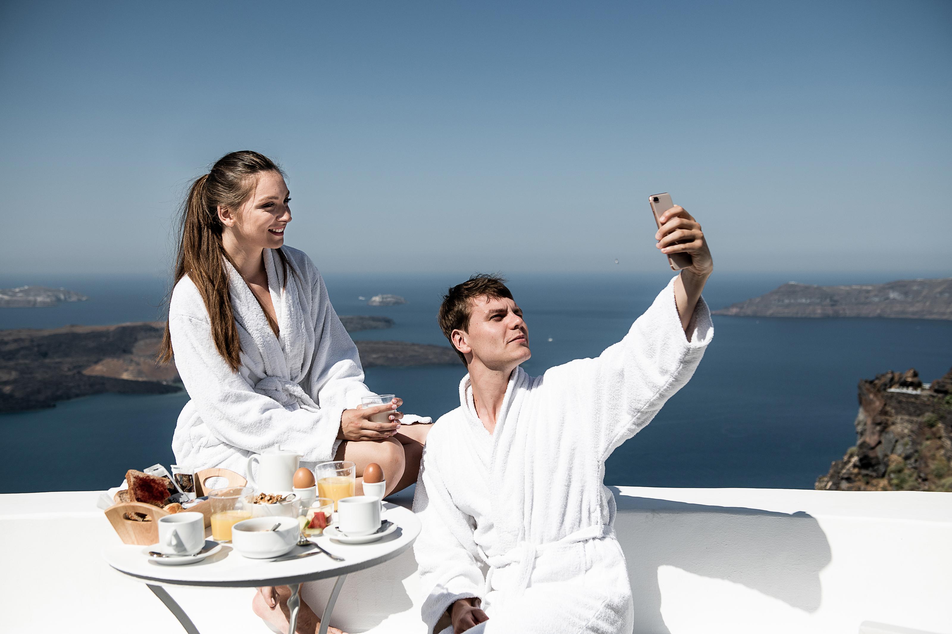 On The Rocks - Small Luxury Hotels Of The World (Adults Only) Imerovigli  Ngoại thất bức ảnh